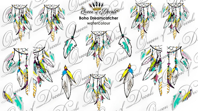 Boho Dreamcatcher (watercolour)
