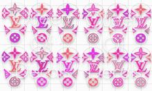 Designer inspired logo- Pink Mix