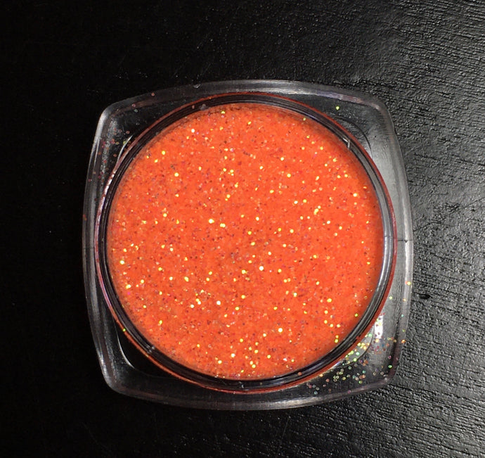 Glitter Fluorescent Orange