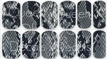 Grey snakeskin