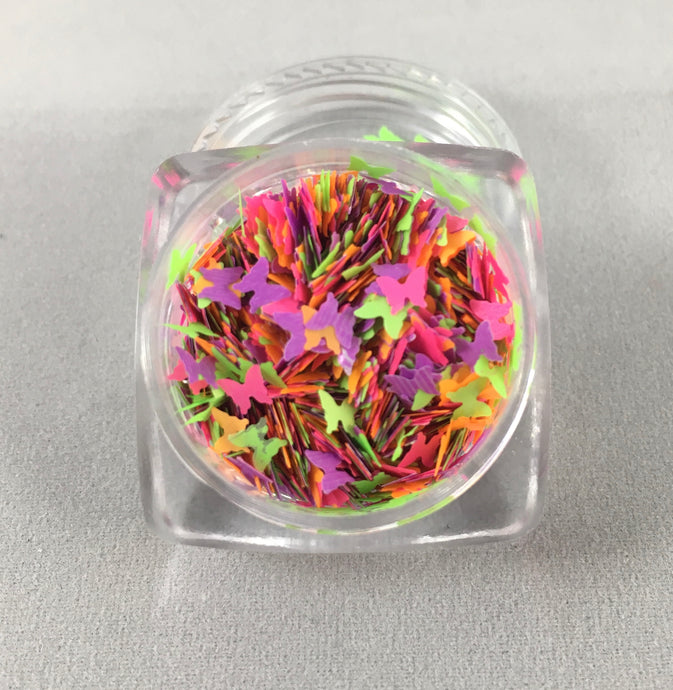 Butterflies Flakes Neon