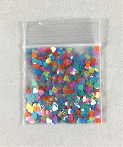 Heart Flakes Multicolor