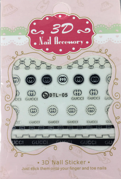 Gucci 3D Sticker small