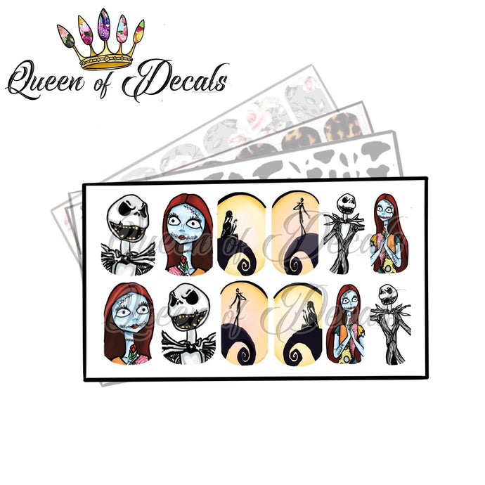 Sticky Diamond COLLABORATION DECAL - Jack & Sally