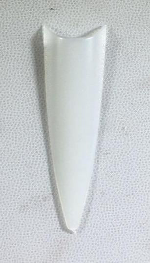 Long Stiletto Natural Nail Tips per Bag